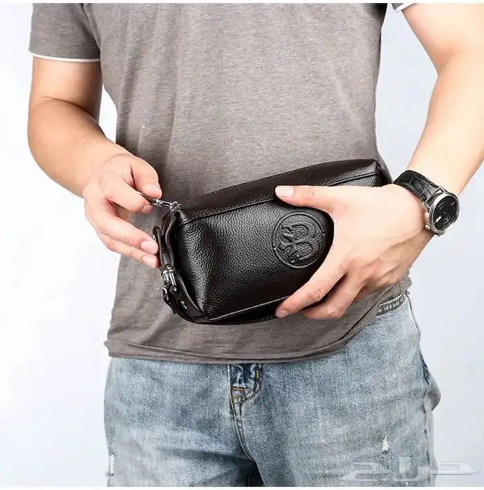 شنطة يد فيديكا بولو جلد طبيعي 7