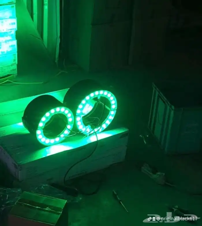 ليزر وكشافات اليوم الوطني 8