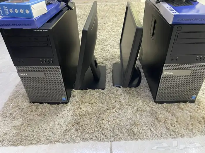 ديل i5 كامل الاغراض مع الشاشة وجميع الاسلاك لجميع الاعمال و 8