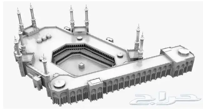 تصنيع قالب مجسم الحرم المكي 0