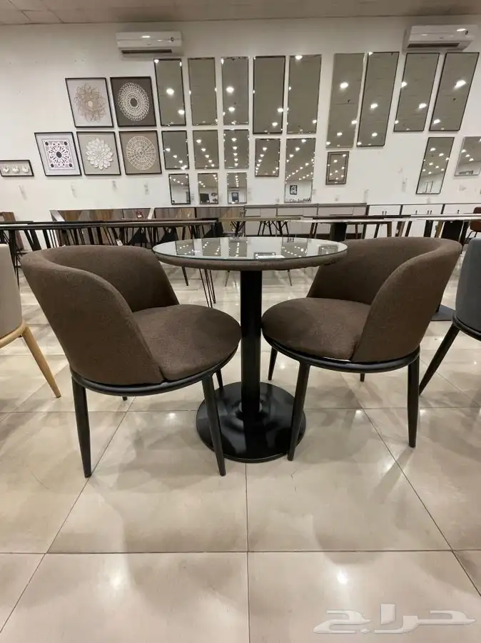 عرض مغري طقم كرسيين و طاولة طقم كوفي 0