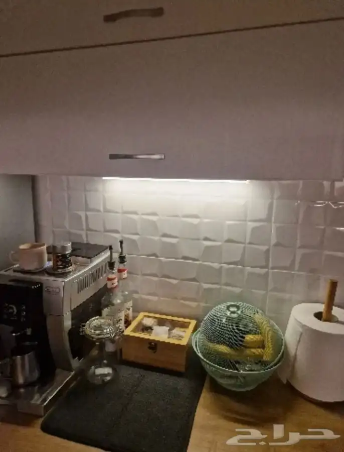 مصباح  LED اصفر اللون (30cm)بمستشعر حركة قابل لإعادة الشحن 8