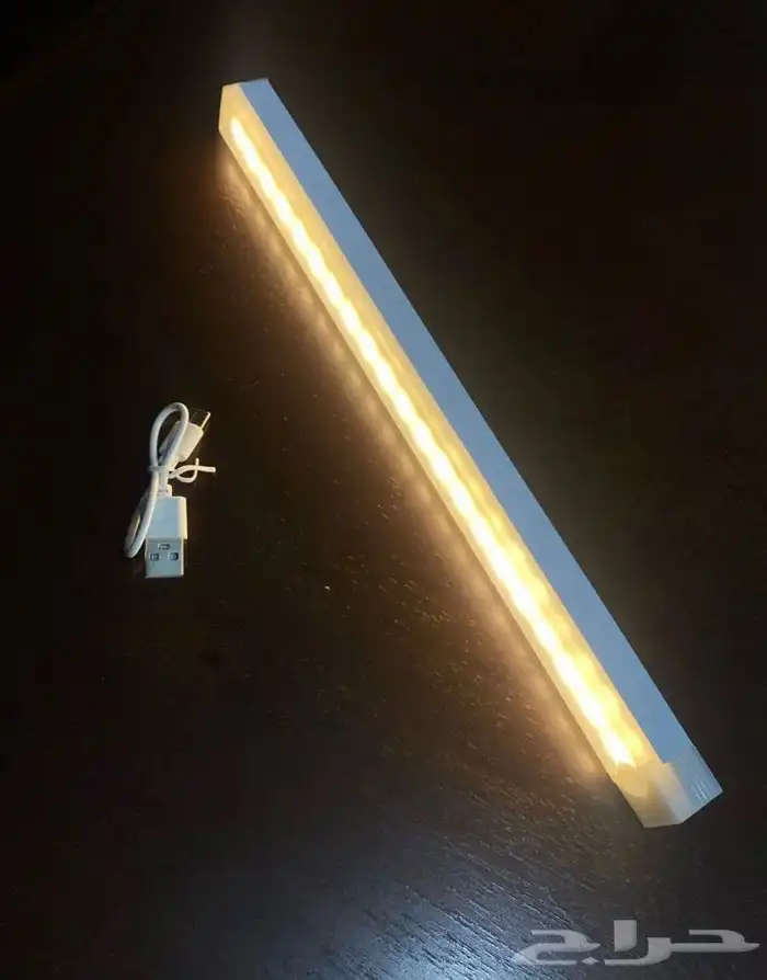 مصباح  LED اصفر اللون (30cm)بمستشعر حركة قابل لإعادة الشحن 3