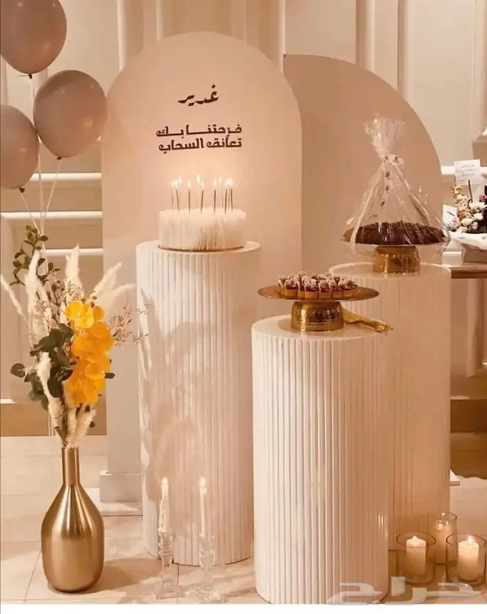 طاولات استقبال و حفلات 3
