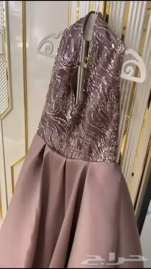 تم تخفيض فستان سهرة انيقةفساتين تنفع للحوامل ملابس ترتر فخمة 2