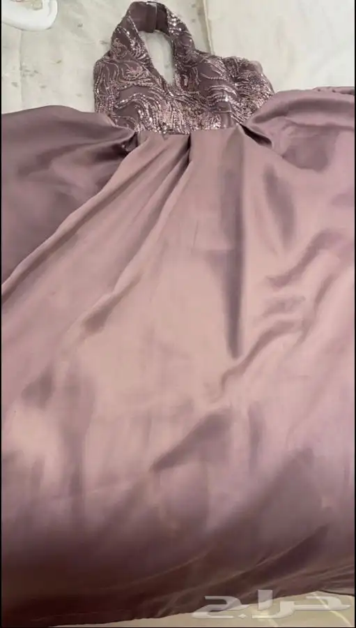 تم تخفيض فستان سهرة انيقةفساتين تنفع للحوامل ملابس ترتر فخمة 4