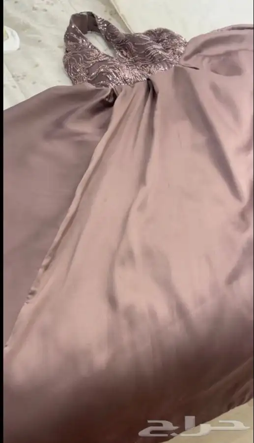 تم تخفيض فستان سهرة انيقةفساتين تنفع للحوامل ملابس ترتر فخمة 3
