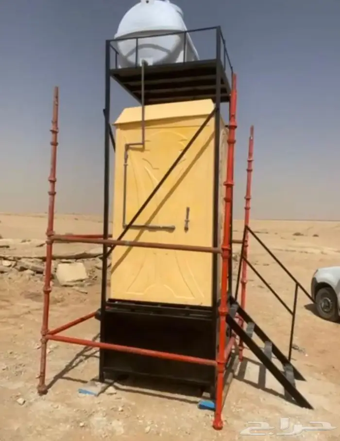 كرفانات بركسات بورتكابين كونتينر 20قدم دورة مياه فيبر متنقل 8