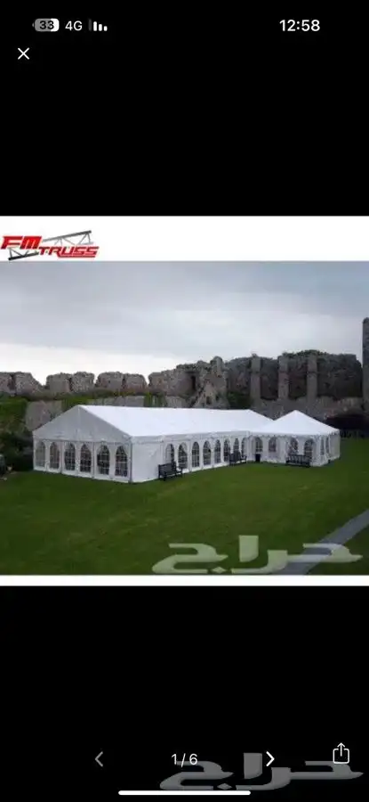 خيام أوربيه للأجار 7