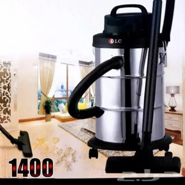 مكنسة كهربائية برميل 1400 واط رطب جاف من DLC 3