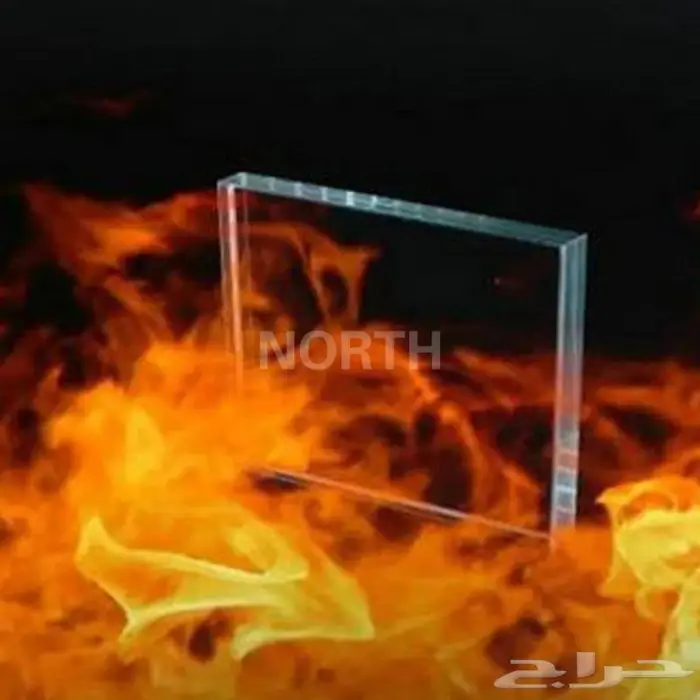 زجاج مقاوم للحريق 120 دقيقة حسب اشتراطات الدفاع المدني 4