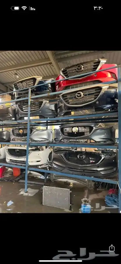 قطع غيار مازدا واجهات شمعات كبوت اصلي تشليح 4