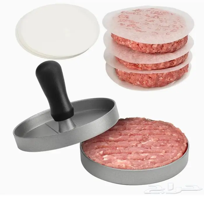 فواصل لحم برغر شفاف وورق زبدة 6