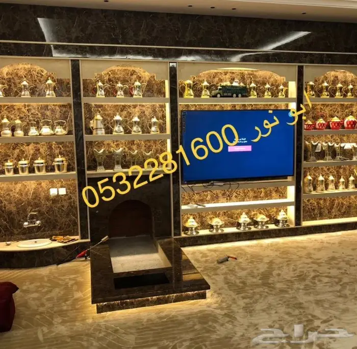 وجار ارفف وديكور مشب 13