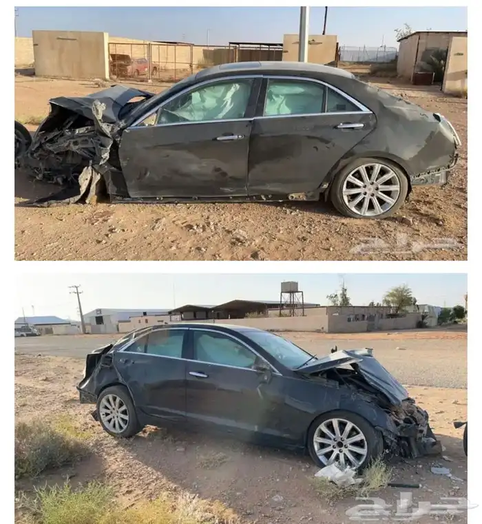 كاديلاك ATS مقلوب الموديل 2013 قطع غيار فقط 1