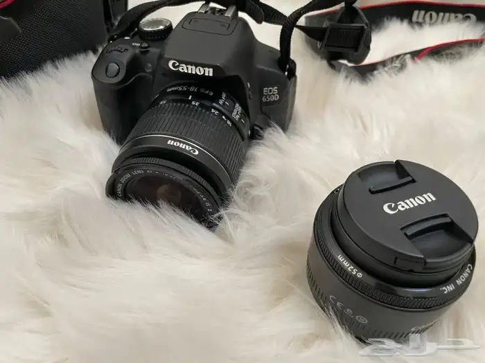 كاميرا كانون D650 بملحقاتها 2