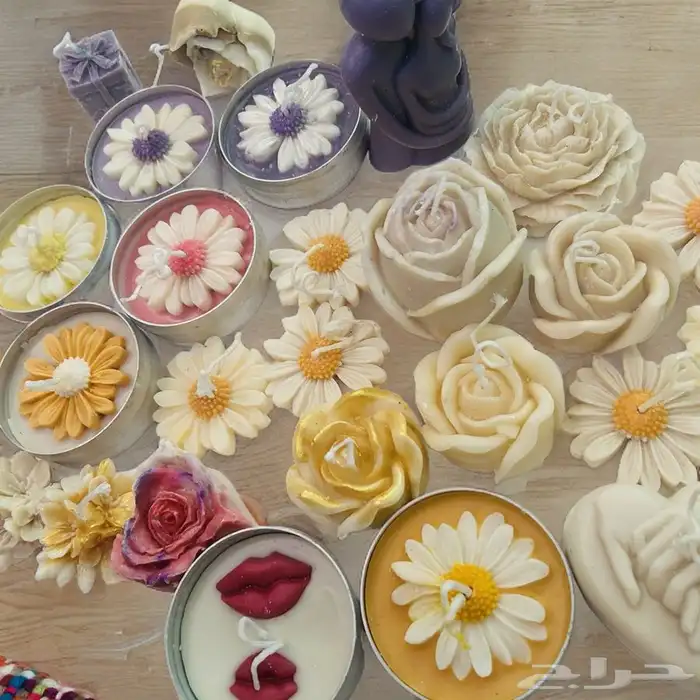 شموع تصفيات شموع 15ريال روايح عطريه فاخره 6