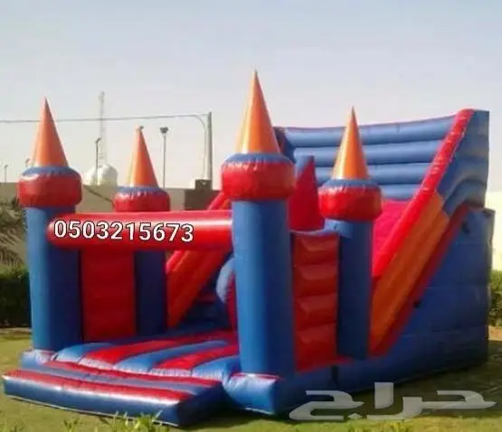 ايجار نطيطه زحليقه ملعب صابوني الرياض 3