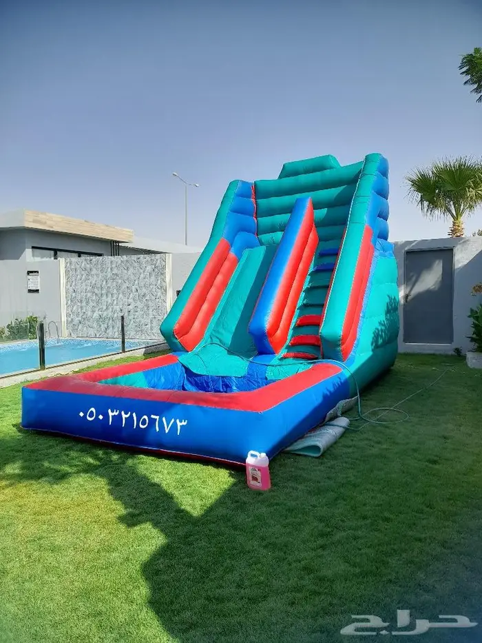 ايجار نطيطه زحليقه ملعب صابوني الرياض 6