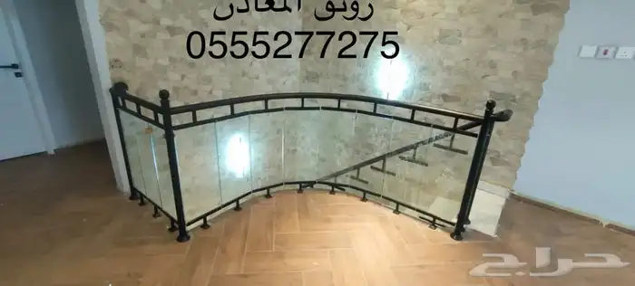 ورشة استنلس استيل دربزان درج حواجز شبابيك 8