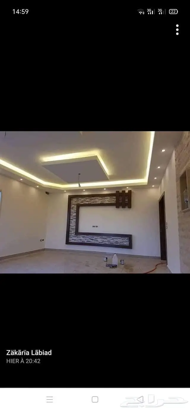 مقاولات جبس ديكور مغربي وجبس بورد وجبس فرنسي 1