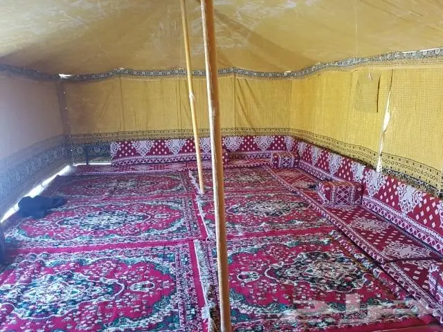 تجهيز مخيمات خيام بيوت شعر دورات مياه 9