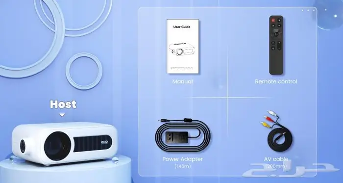 بروجكتر صغير خاصية WiFi 1