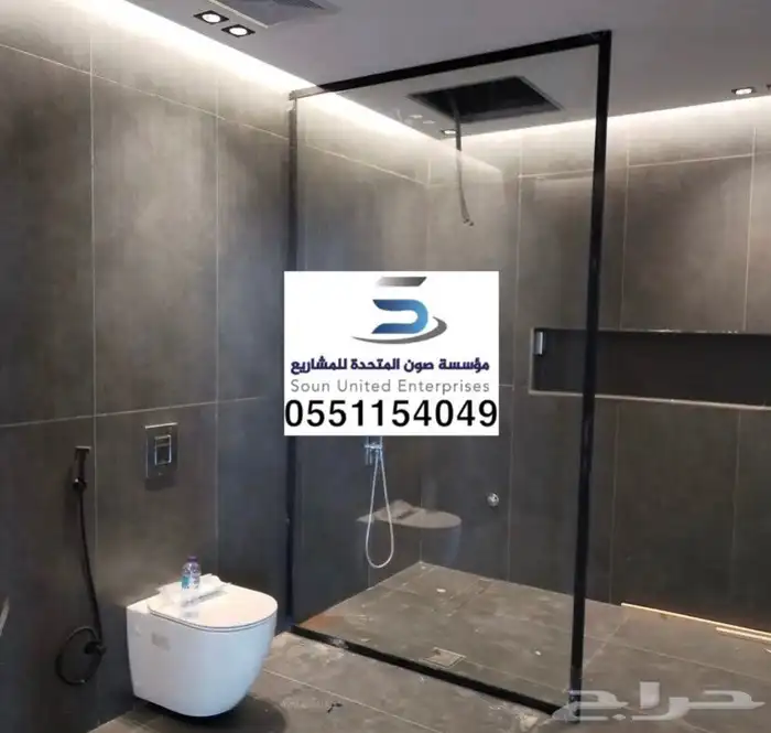 زجاج جدة سيكوريت شاورات دربزين واجهات ابواب 6