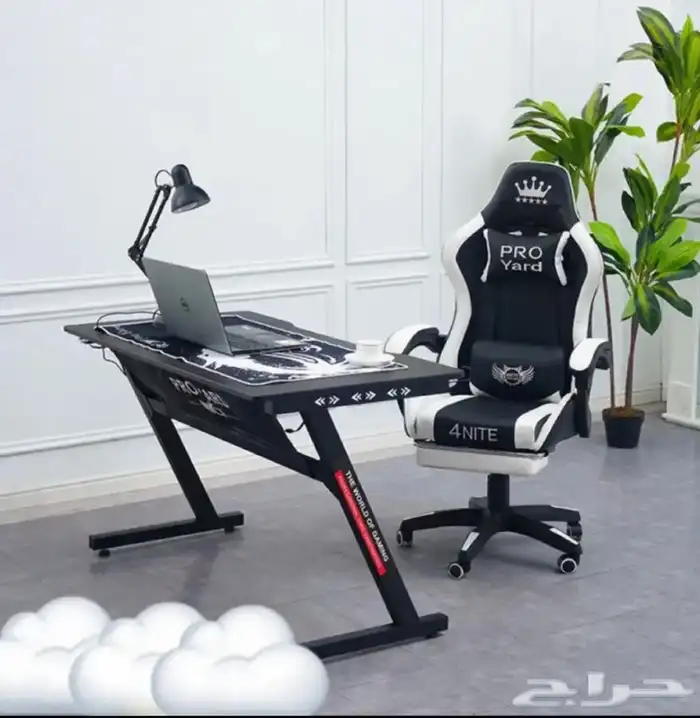 تخفيضات على بكج كرسي العاب قيمنق مع طاولة قيم توصيل للمناطق 4