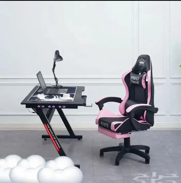 تخفيضات على بكج كرسي العاب قيمنق مع طاولة قيم توصيل للمناطق 6