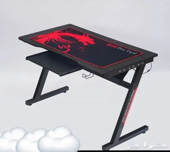 تخفيضات على بكج كرسي العاب قيمنق مع طاولة قيم توصيل للمناطق 8