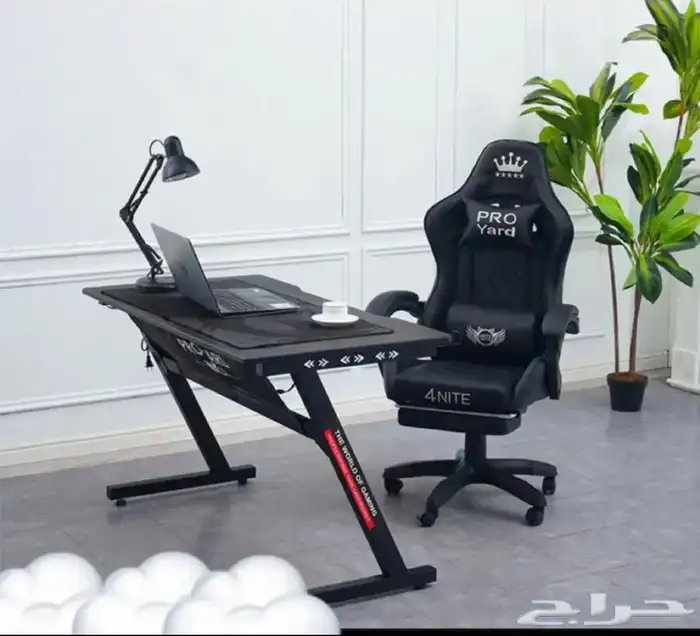 تخفيضات على بكج كرسي العاب قيمنق مع طاولة قيم توصيل للمناطق 0