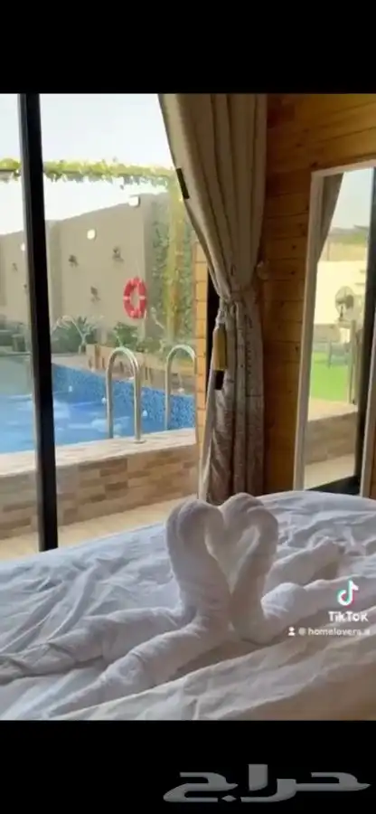 شالية و كوخ ريفي بالحرازات مسبحين مناسب للعرسان والعوائل 12