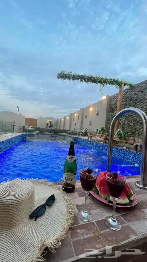 شالية و كوخ ريفي بالحرازات مسبحين مناسب للعرسان والعوائل 2