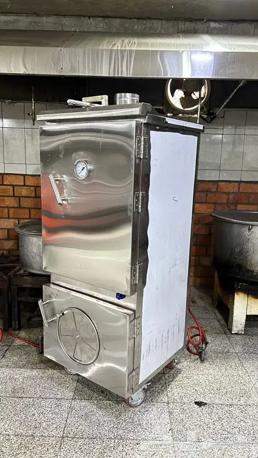 سموكر تدخين اللحوم ستانلس ستيل 7