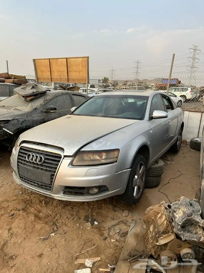 قطع غيار تشليح اودي اي 6 موديل 2006 - 2009 1
