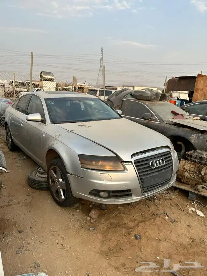 قطع غيار تشليح اودي اي 6 موديل 2006 - 2009 2