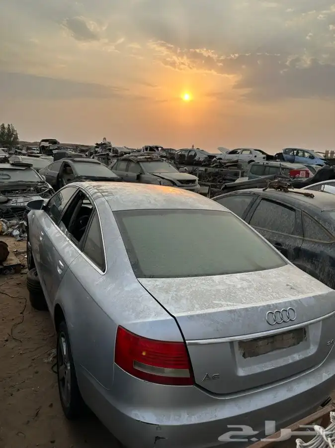 قطع غيار تشليح اودي اي 6 موديل 2006 - 2009 4