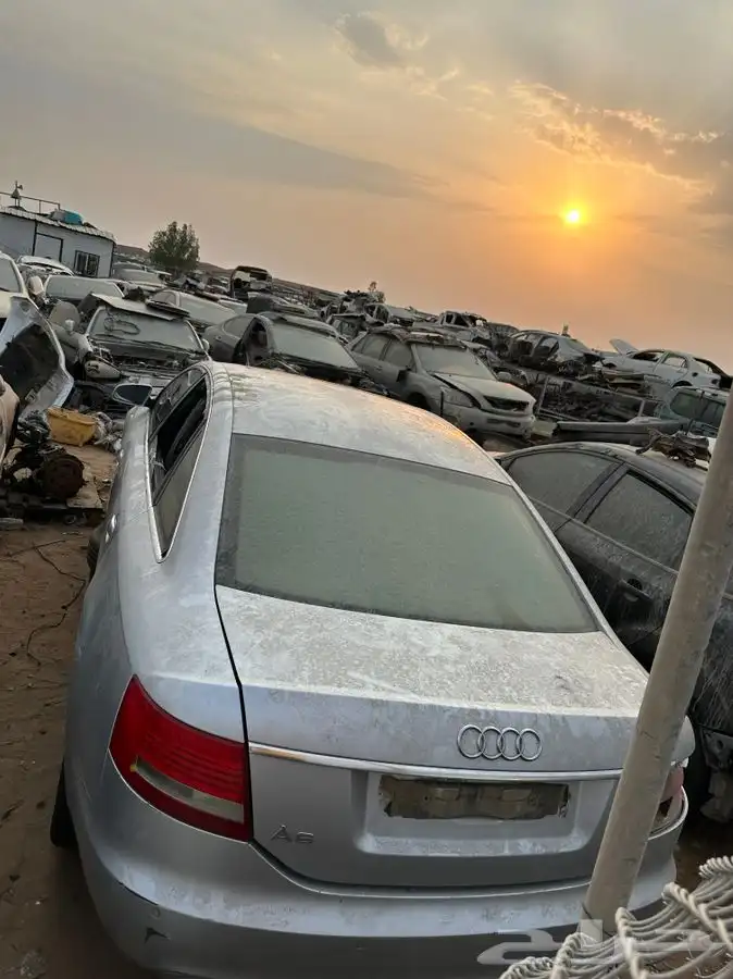قطع غيار تشليح اودي اي 6 موديل 2006 - 2009 3