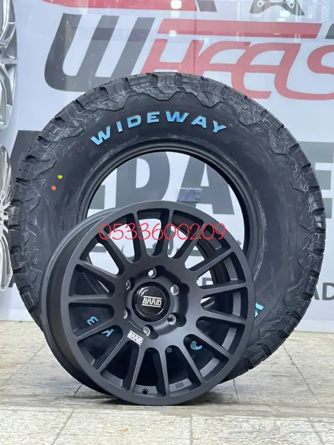 جنوط برايد الاصدار الجديد 5 و6 مسمار مقاس 17 درجه اولى 12