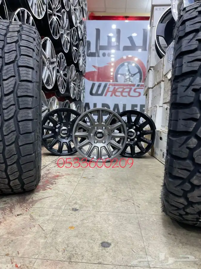 جنوط برايد الاصدار الجديد 5 و6 مسمار مقاس 17 درجه اولى 6