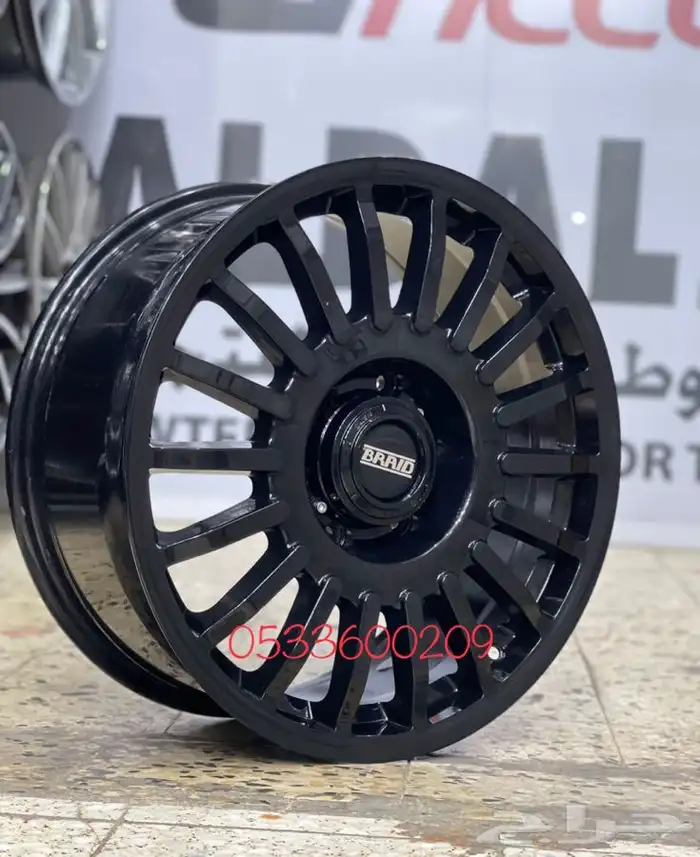 جنوط برايد الاصدار الجديد 5 و6 مسمار مقاس 17 درجه اولى 40