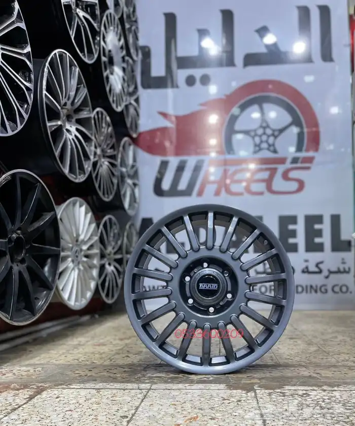 جنوط برايد الاصدار الجديد 5 و6 مسمار مقاس 17 درجه اولى 30