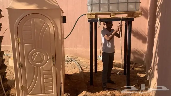 دورات مياه حمامات فيبر 7