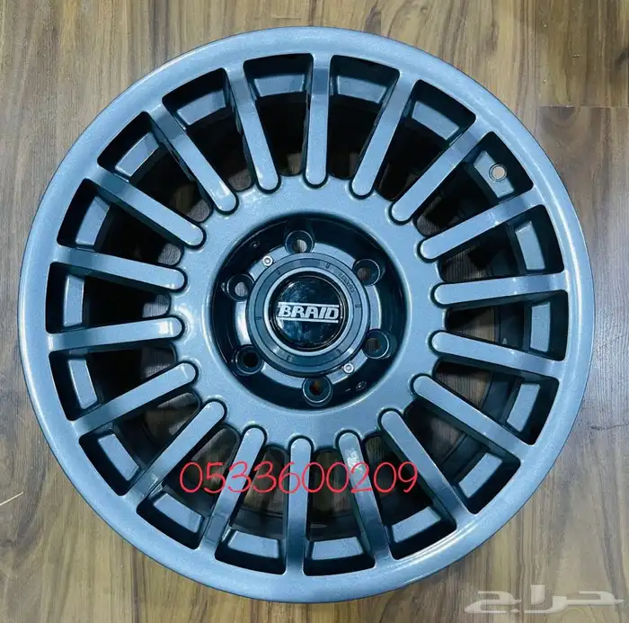 جنوط برايد الاصدار الجديد 5 و6 مسمار مقاس 17 درجه اولى 35