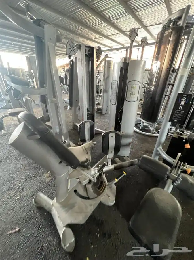 دنابل بور راك تمرين ارجل همرات دراجة رياضية اوزان ولمبي سير 14