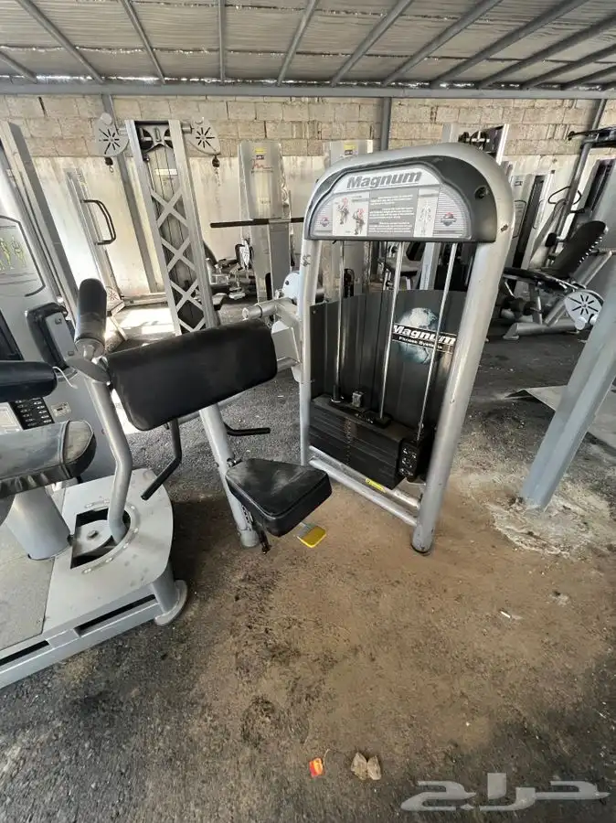 دنابل بور راك تمرين ارجل همرات دراجة رياضية اوزان ولمبي سير 17