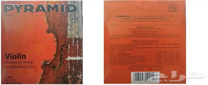 أوتار موسيقية بزق عود جيتار كمان 10