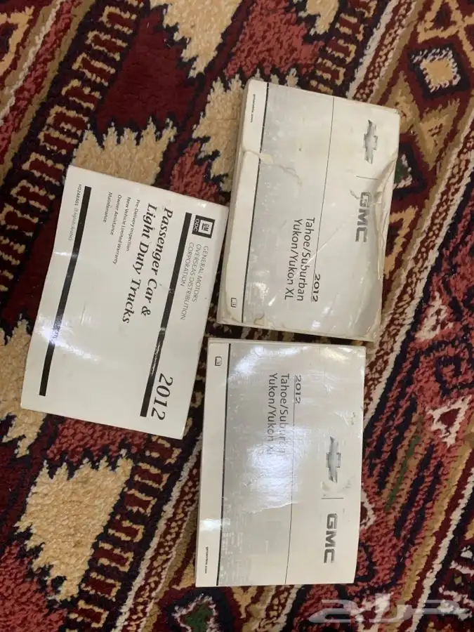 كتالوج دليل المالك تاهو 2012 وكالة 0