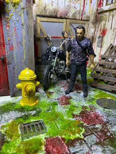 The walking dead diorama 6